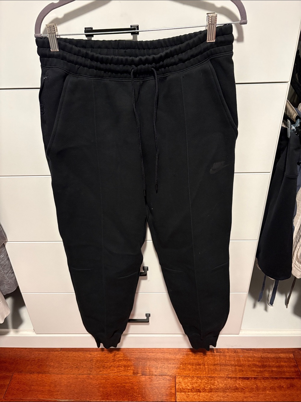 Nike Black Tapered Jogger Sweatpants